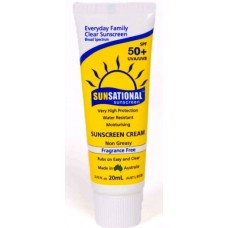 Sunsational 50 + Sunscreen 20ml - Carton of 140 - $2.85/unit + GST