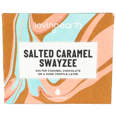 Loving Earth Salted Caramel Swayzee 45g - Carton of 88 - $3.50/Unit + GST Loving Earth Salted Caramel Swayzee 45g - Carton of 88 - $3.50/Unit + GST