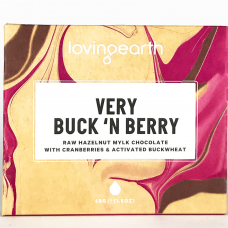 Loving Earth Very Buck 'n' Berry 45g - Carton of 88 - $3.50/Unit + GST Loving Earth Very Buck 'n' Berry 45g - Carton of 88 - $3.50/Unit + GST